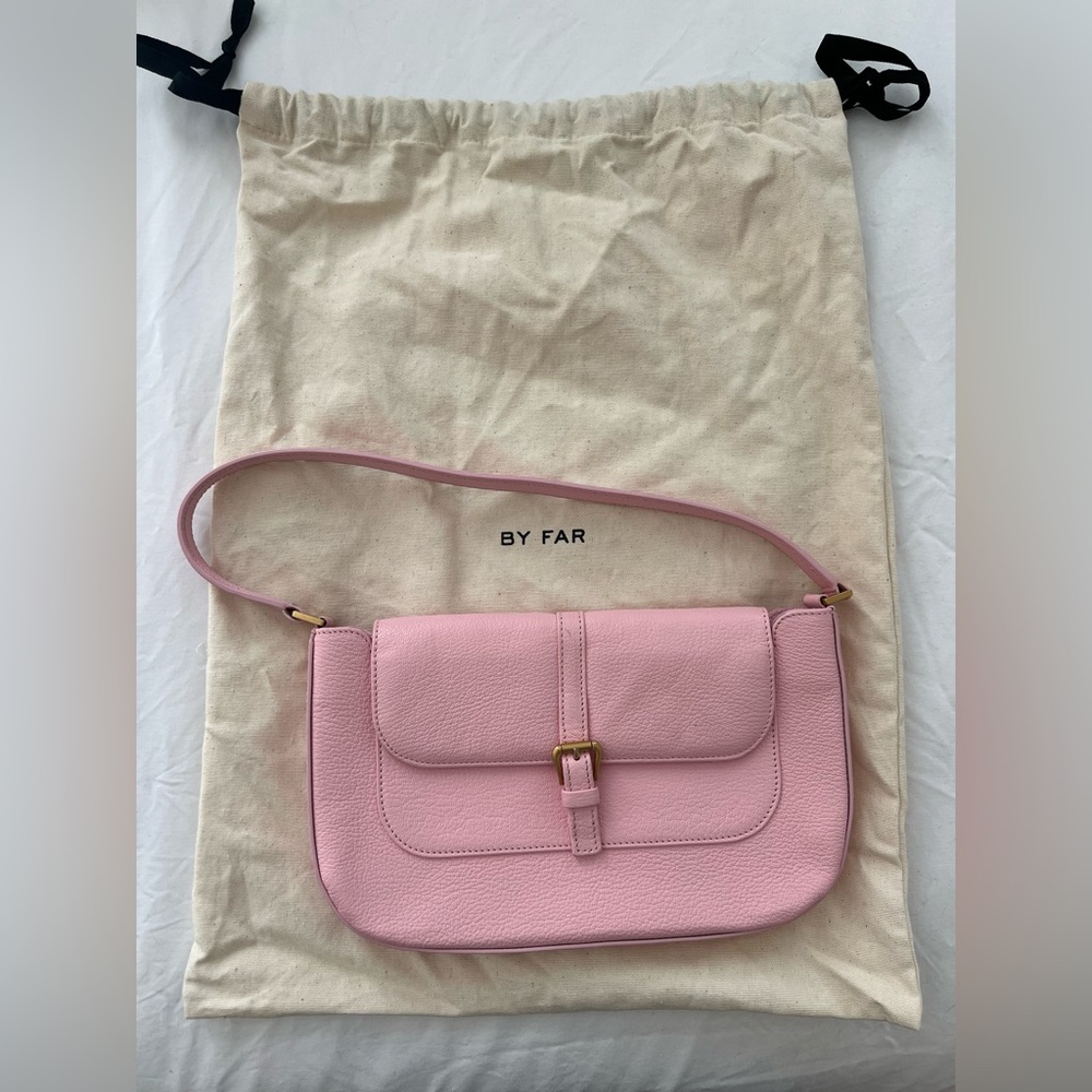 By Far Miranda Bag in Baby Pink